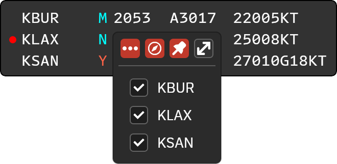 Mini-Window Controls